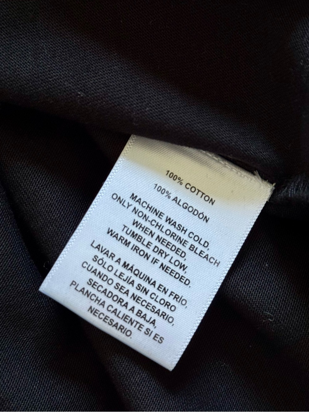 Anthro Calligraphie 3/4 Sleeve Eyelet Cotton Peasant Top, Black – Size Small - Picture 7 of 7